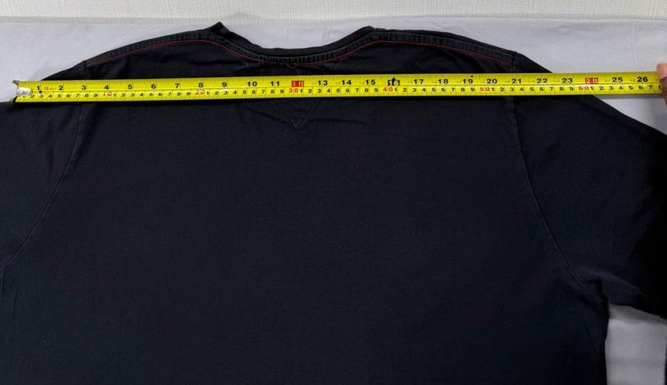Tommy Hilfiger Men's Black 1985 T-Shirt XL Cotton Logo Exclusive