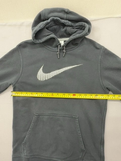 Nike Men's Grey Pullover Hoodie Size S Long Sleeve