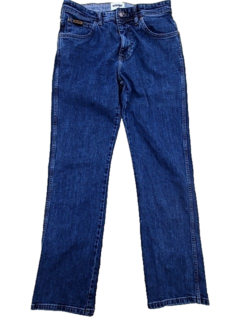 Wrangler Men's Arizona Stretch Blue Straight Jeans 33x32