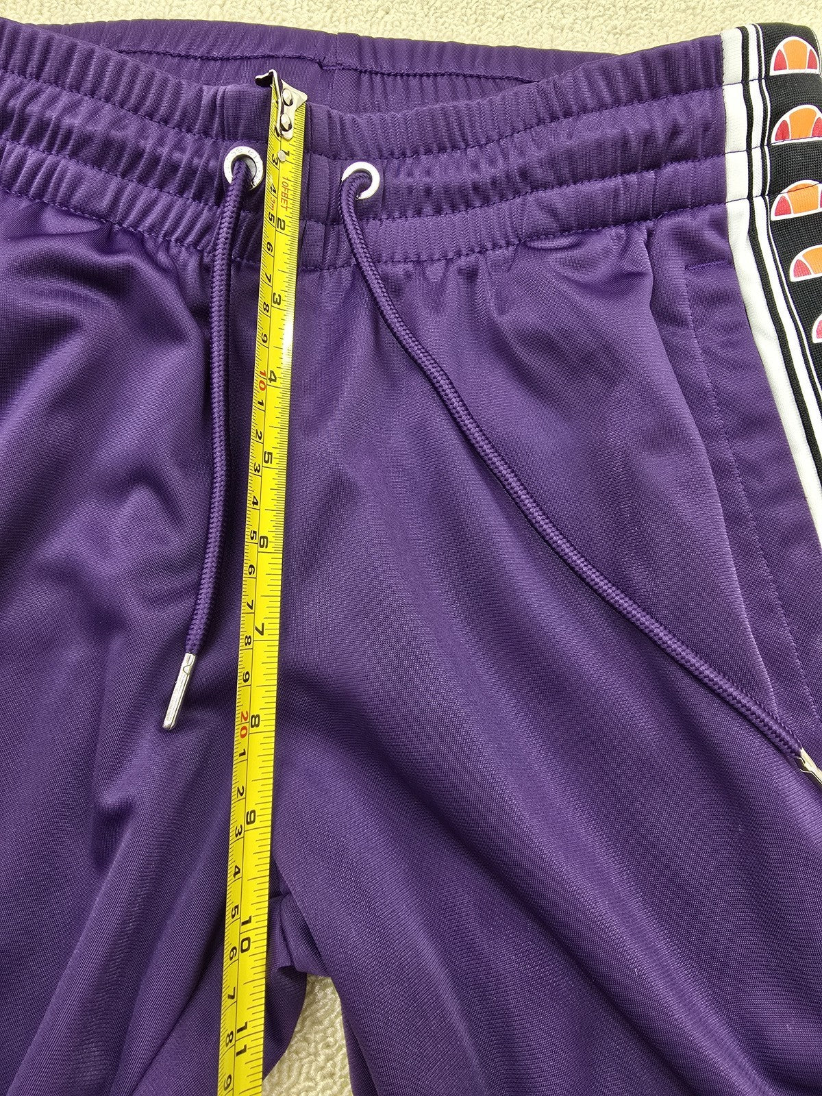 Ellesse Heritage Women's Purple Striped Track Pants L
