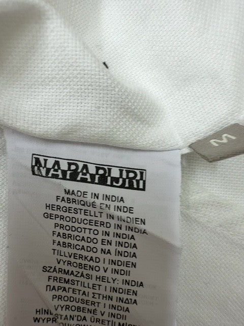 Napapijri Boys White Shirt size M product image 5