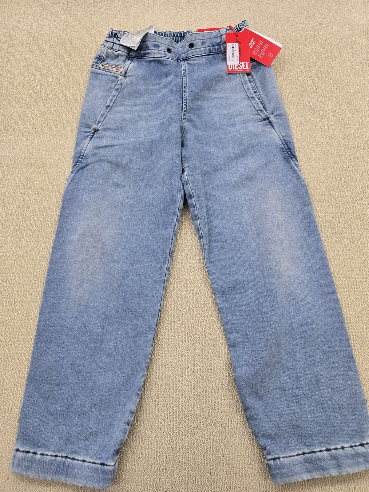 Diesel Living Blue W23 Jeans 98% Cotton Stretch MPN CA25954