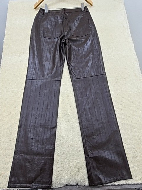 Envy Engloria Leather Pants M Slate Black Unisex Regular