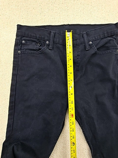 Levi's Men's Black Skinny 510 Jeans Size 30x32 Stretch