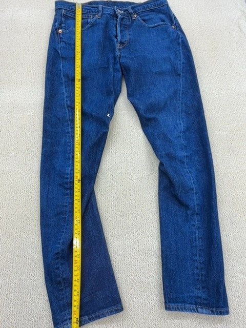 Levi's 512 Men's Blue Slim Taper Jeans Size 31 Dark Indigo Vintage