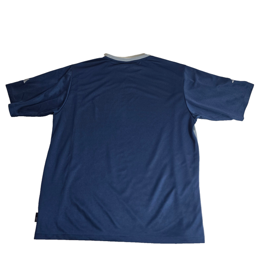 Adidas Men's Blue T-Shirt – Size L, Short Sleeve, Training