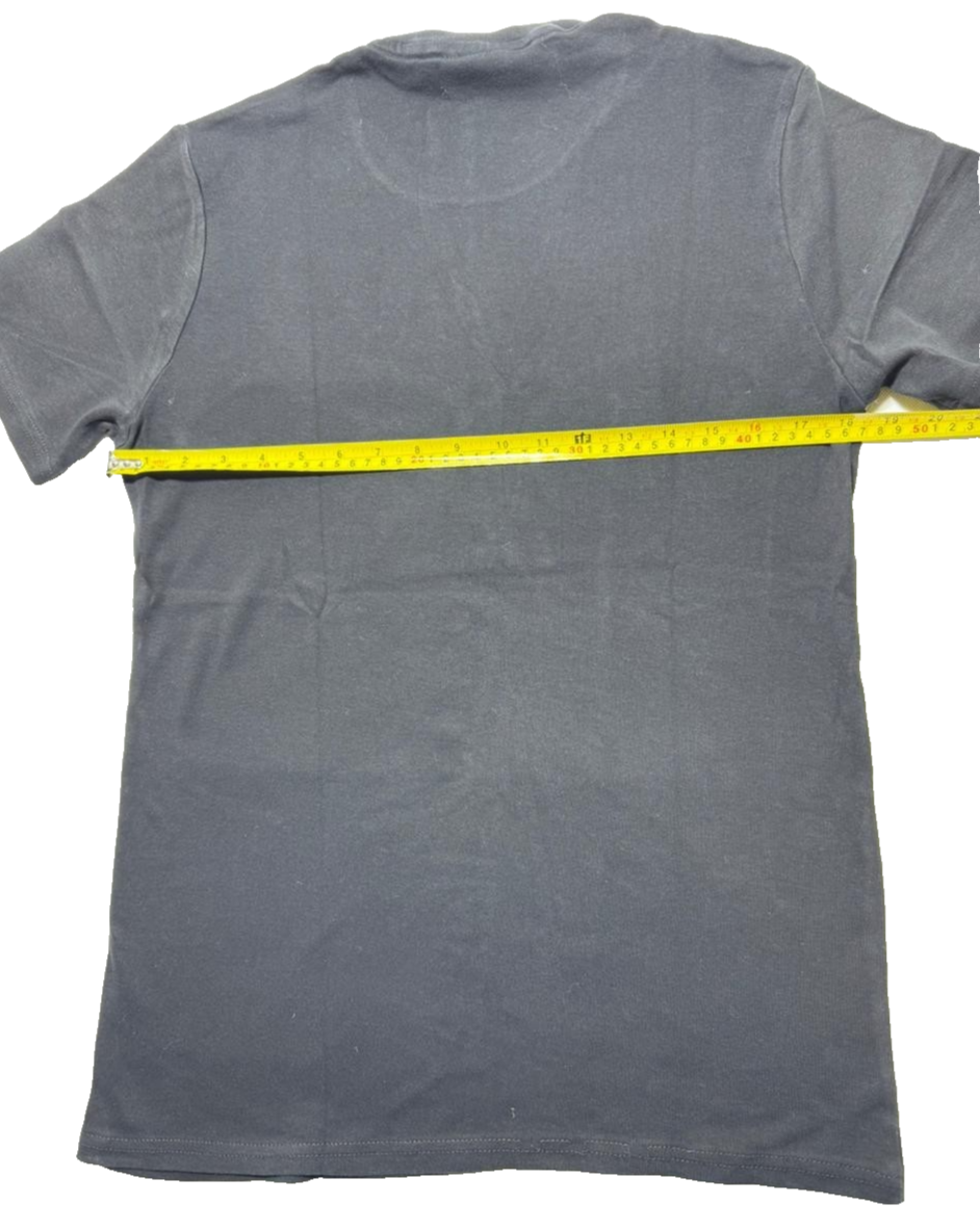 Tommy Hilfiger Men's Black Tee Flag Stripe Logo Short Sleeve Size XL
