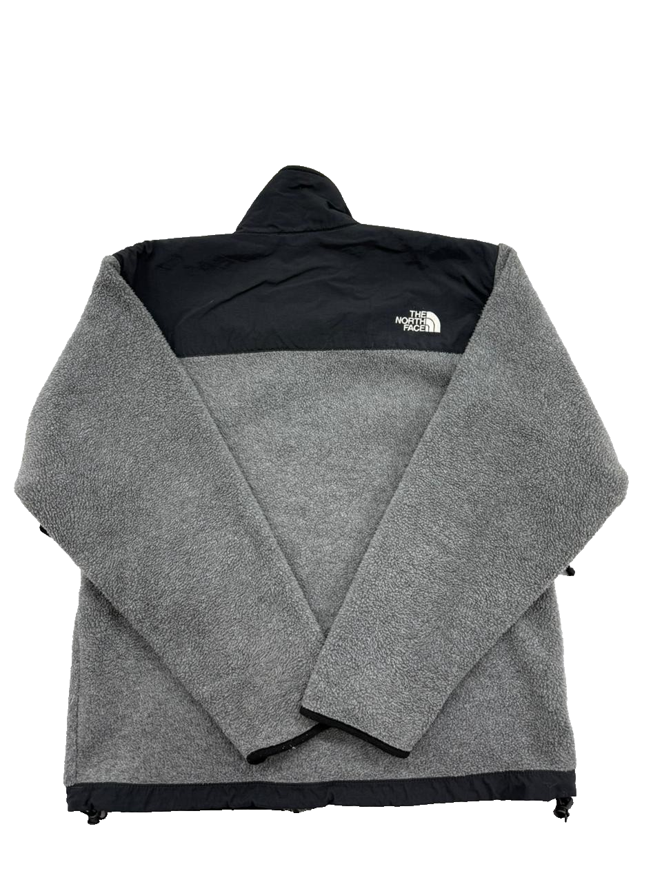 The North Face Men's M Grey/Black Heavyweight Full Zip Fleece Jacket