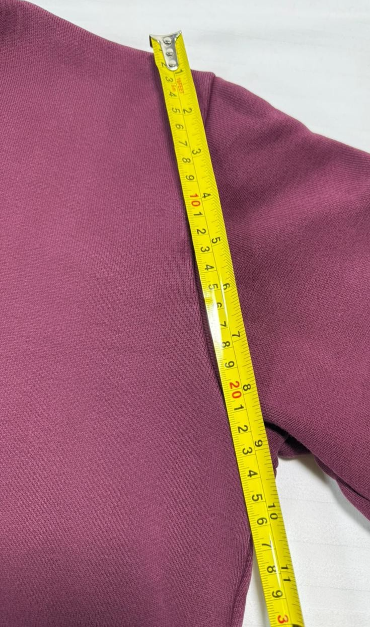 Adidas Trefoil Crew Sweatshirt In Maroon Color - M