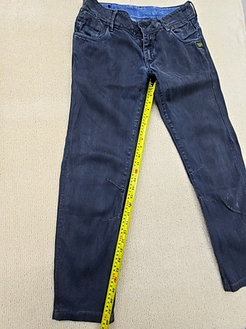G-Star Raw Denim Jeans Men 31x34 Dark Blue Button Fly