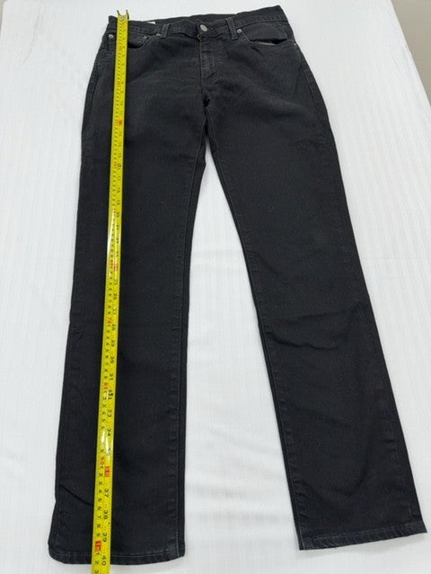 Levi's Men's Black Vintage 901 Straight Jeans W32 L32