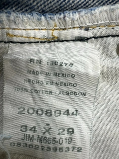 Le Men Blue Jeans size 34X29 product image 5
