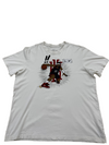 Nike Men's White T-Shirt – Size L, James Harden Crewneck james, Graphic