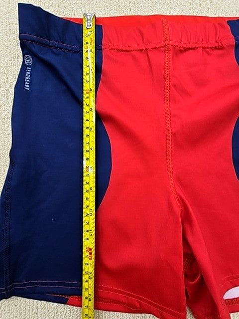 Adidas Red/Navy Men's Running Shorts M Running Swimwear