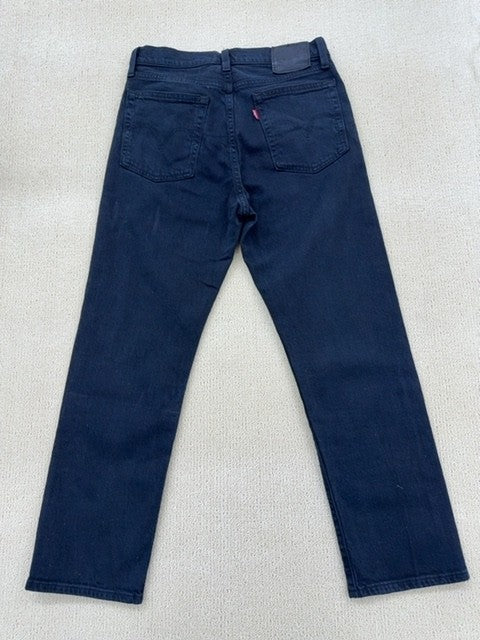 Levi's Wedgie Straight Women's Size 27 High Rise Black Stretch Jeans