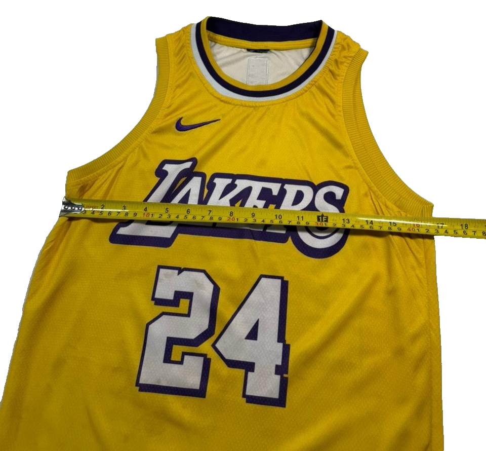 Nike La Lakers Kobe Bryant Yellow Statement Jersey Men's Size M