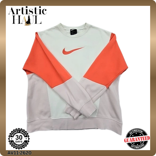 Nike Men's Multicolor Hoodie – Size M, Colorblock