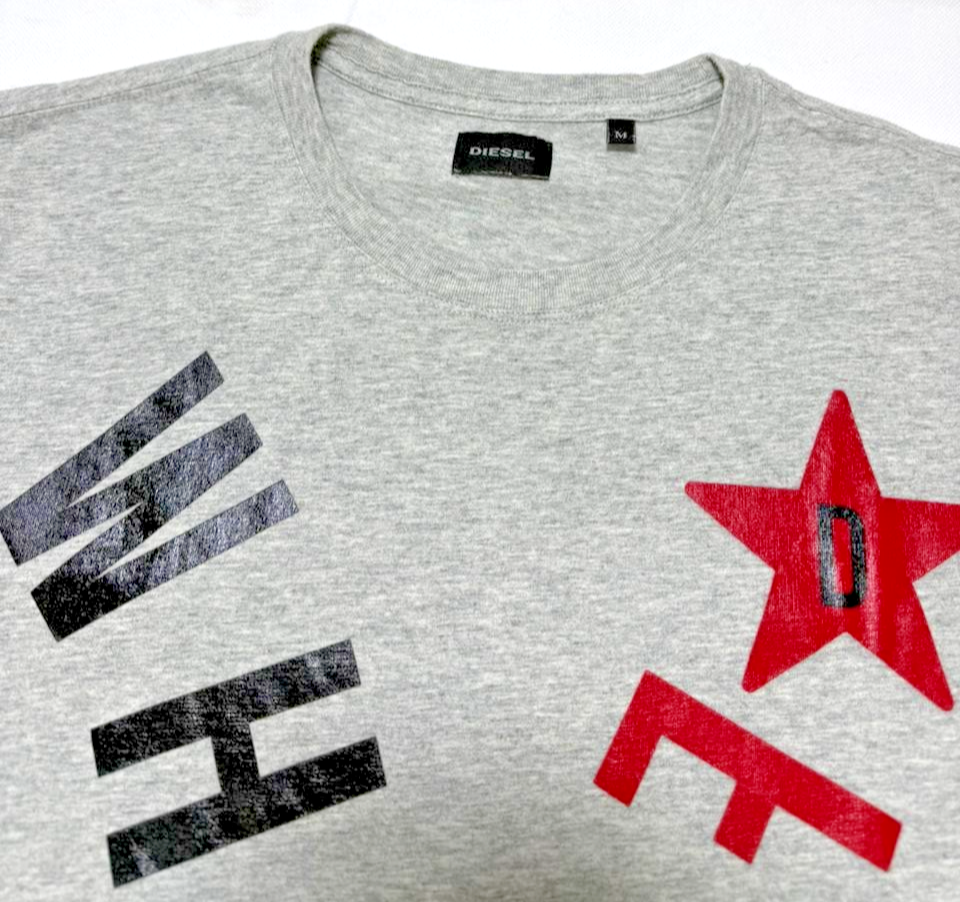 Diesel T - Worky S1 Men's Round Neck T-Shirt - Size M