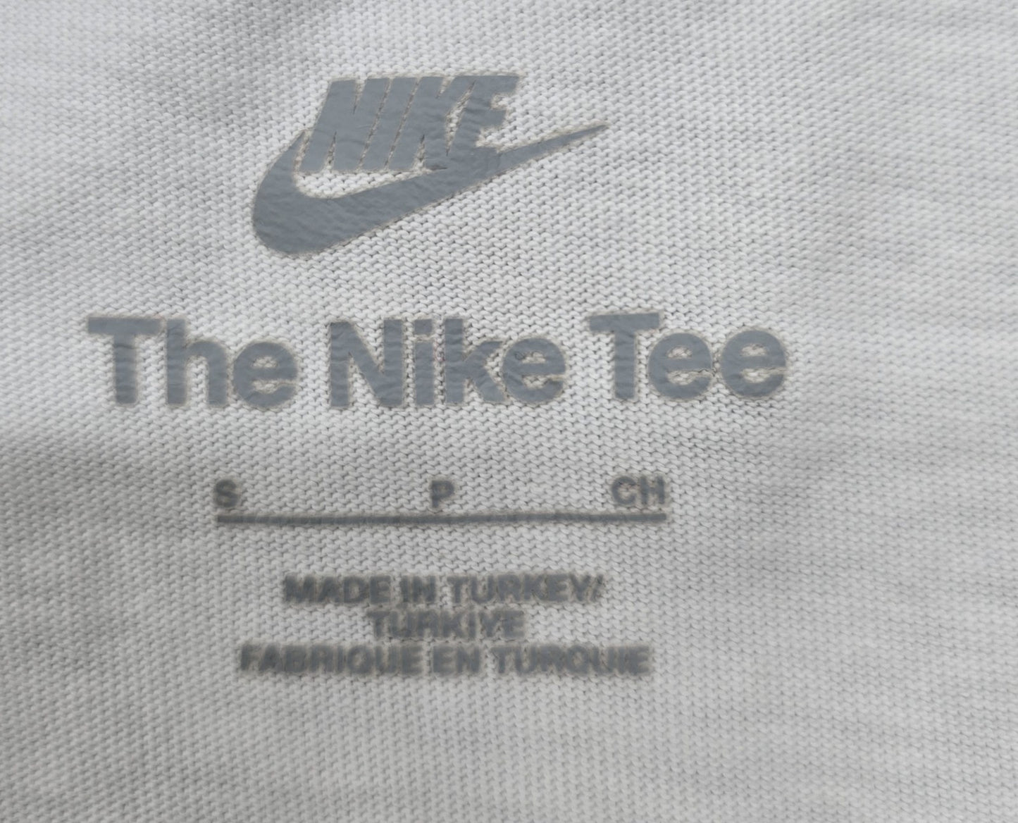 Nike Men's White Short Sleeve Cotton Crewneck T-Shirt Size S