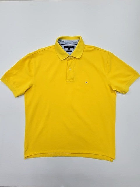 Tommy Hilfiger Men Yellow Polo Shirt size XL product image 1