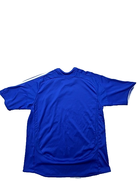 Adidas Men's Blue Soccer Jersey Short Sleeve Crewneck Size L