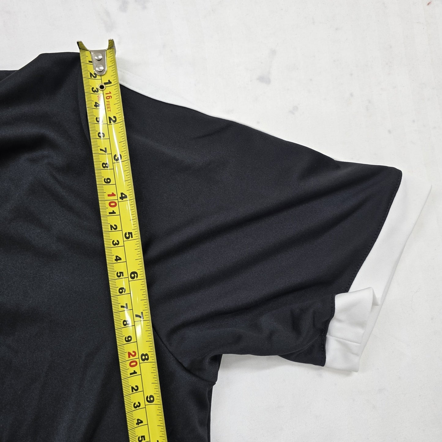 Adidas Men's Black Soccer Jersey Short Sleeve V-Neck Climalite S