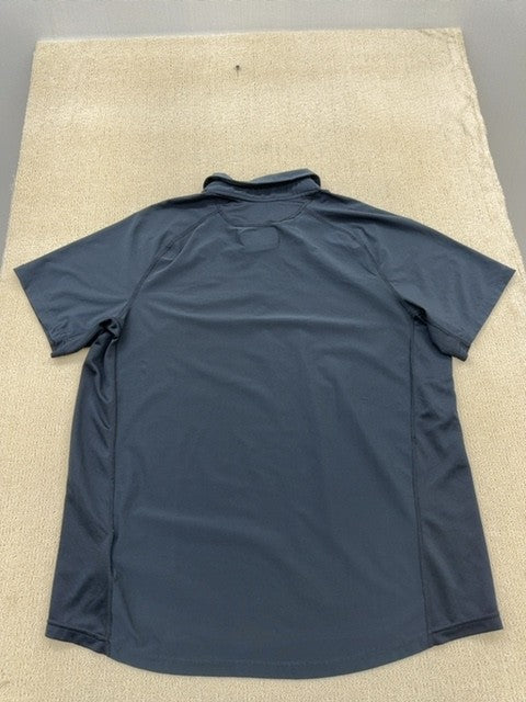 Nike Men's Grey Dri-FIT Golf Polo Shirt XL Short Sleeve