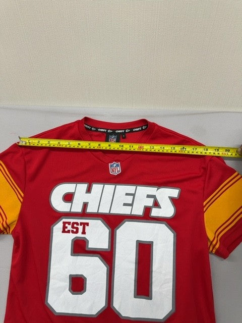 Primark Chiefs NFL Red Mesh T-Shirt XS Short Sleeve Regular