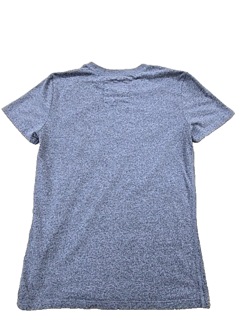 Superdry Men's Grey Cotton T-Shirt M Short Sleeve Crew Neck Japan