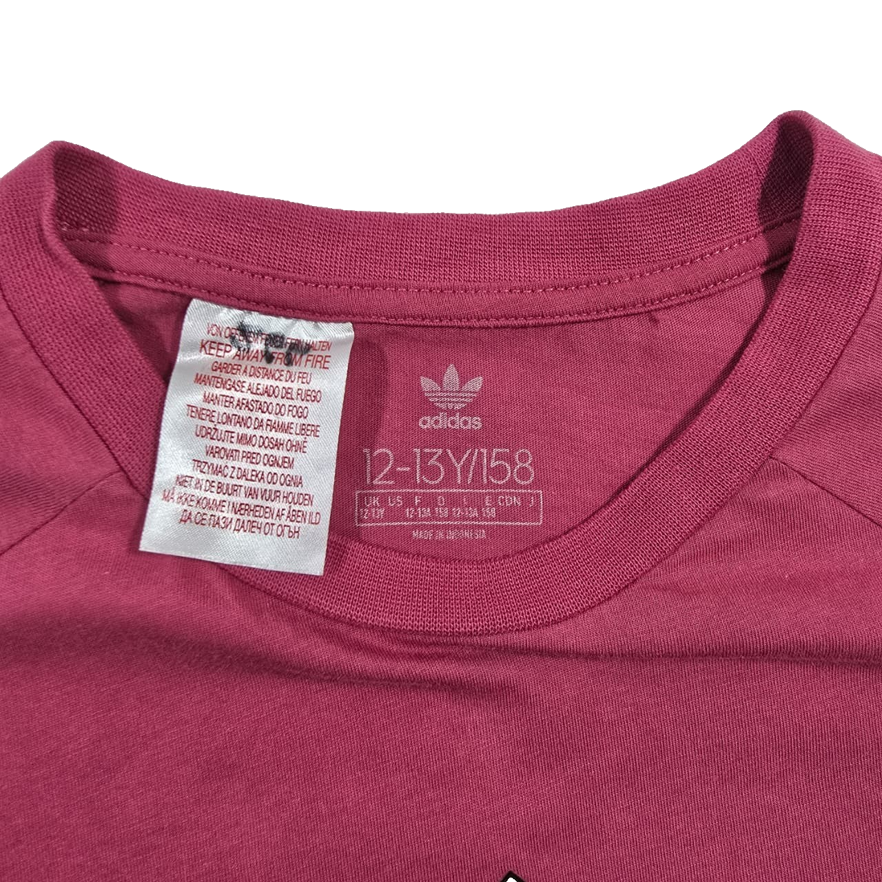Adidas Trefoil Logo T-Shirt Men's Classic Short Sleeve Tee - Size M