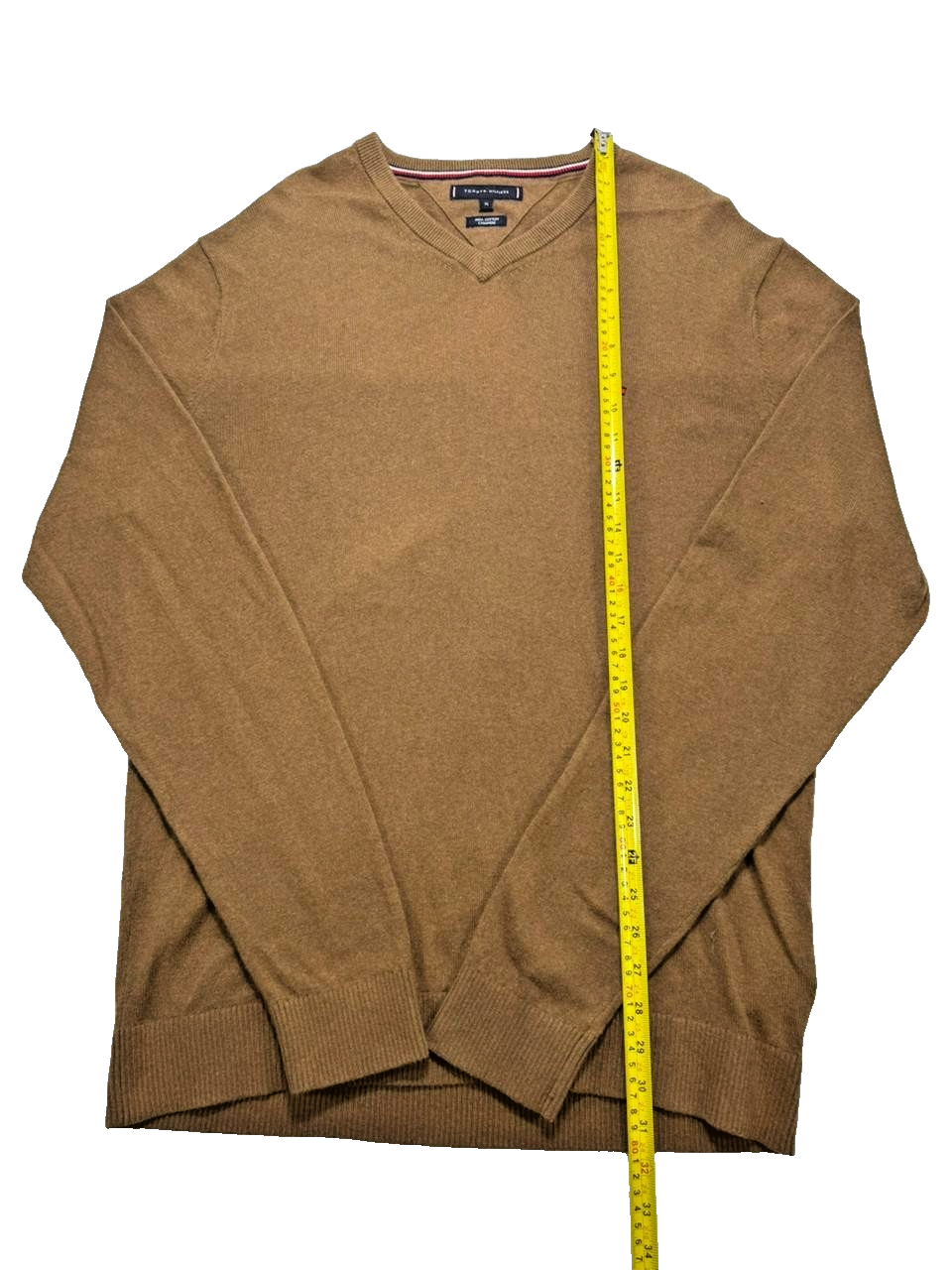 Tommy Hilfiger Men Pima Cotton Cashmere Sweater Size XL