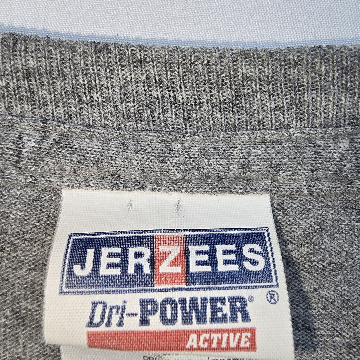 Jerzees Men Gray T-Shirt size M product image 3