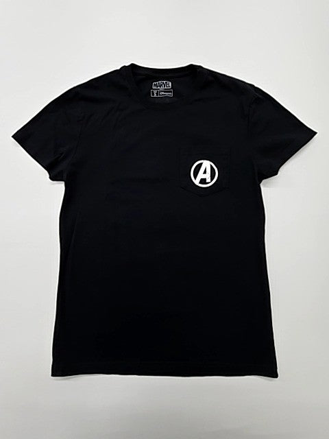 Marvel Men Black T-Shirt size S product image 1