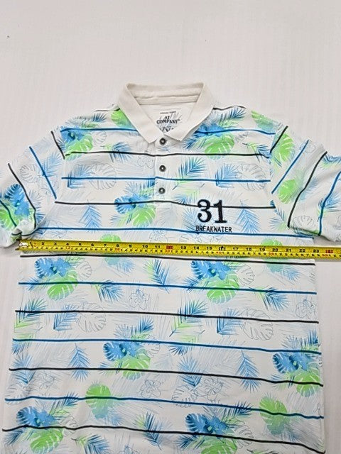 Armand Thiery Men White Polo Shirt size XXL product image 7