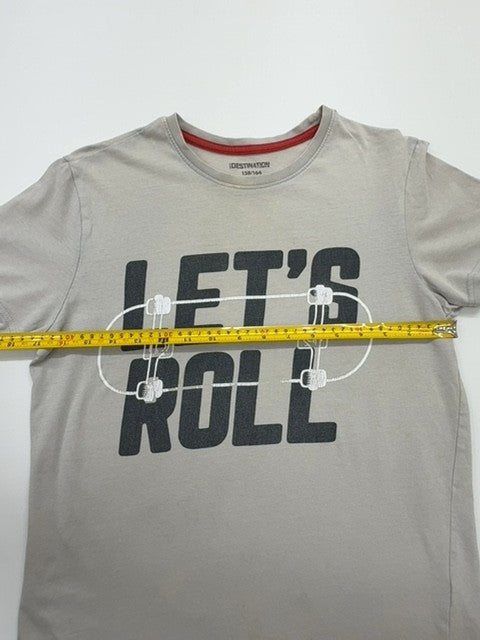 Destination Boys Gray T-Shirt size 158/164 product image 7