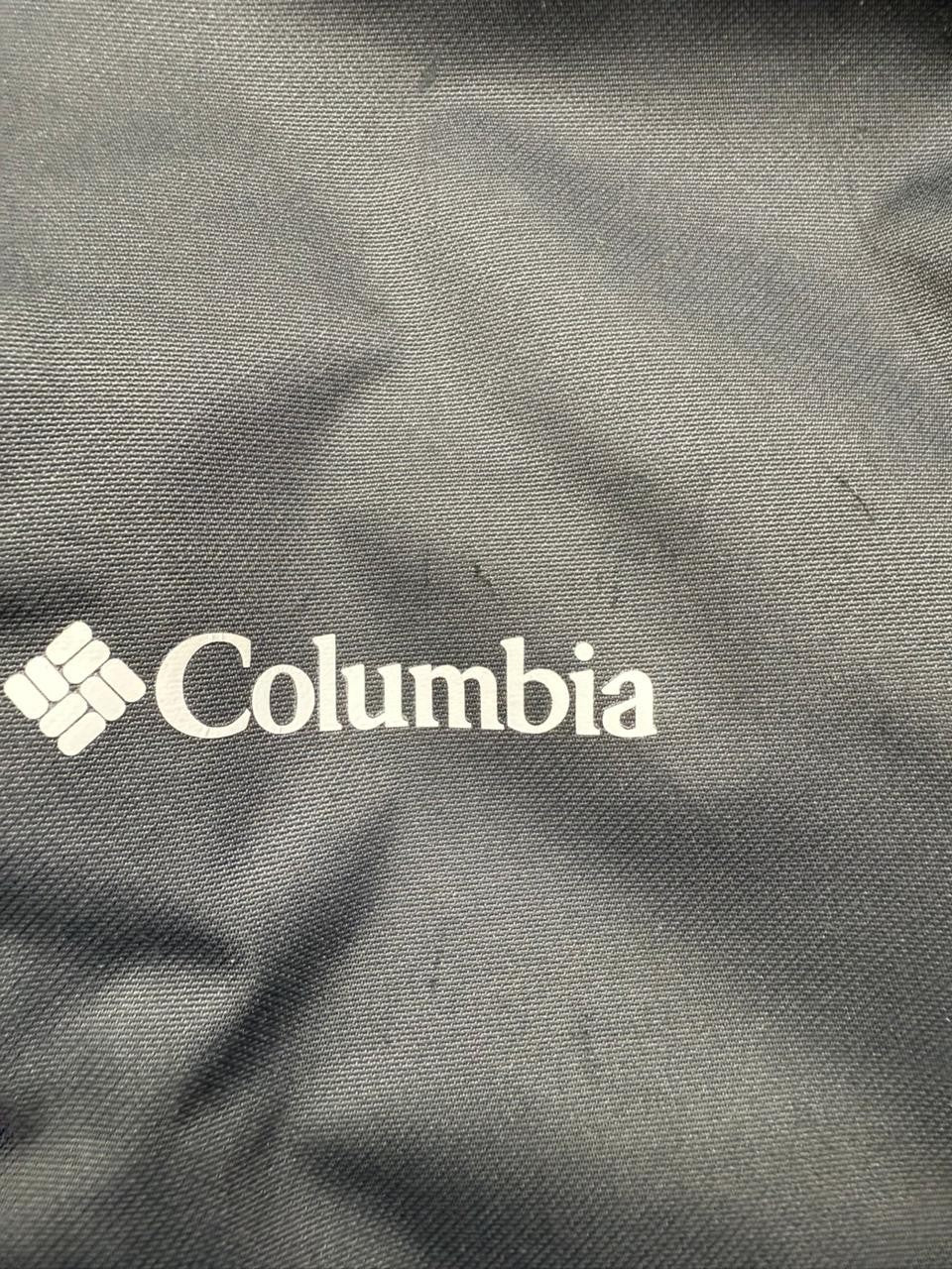 Columbia Men's Gray Hooded Waterproof Rain Jacket Size M