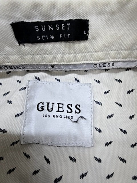 Guess Men White Shirt size M product image 3