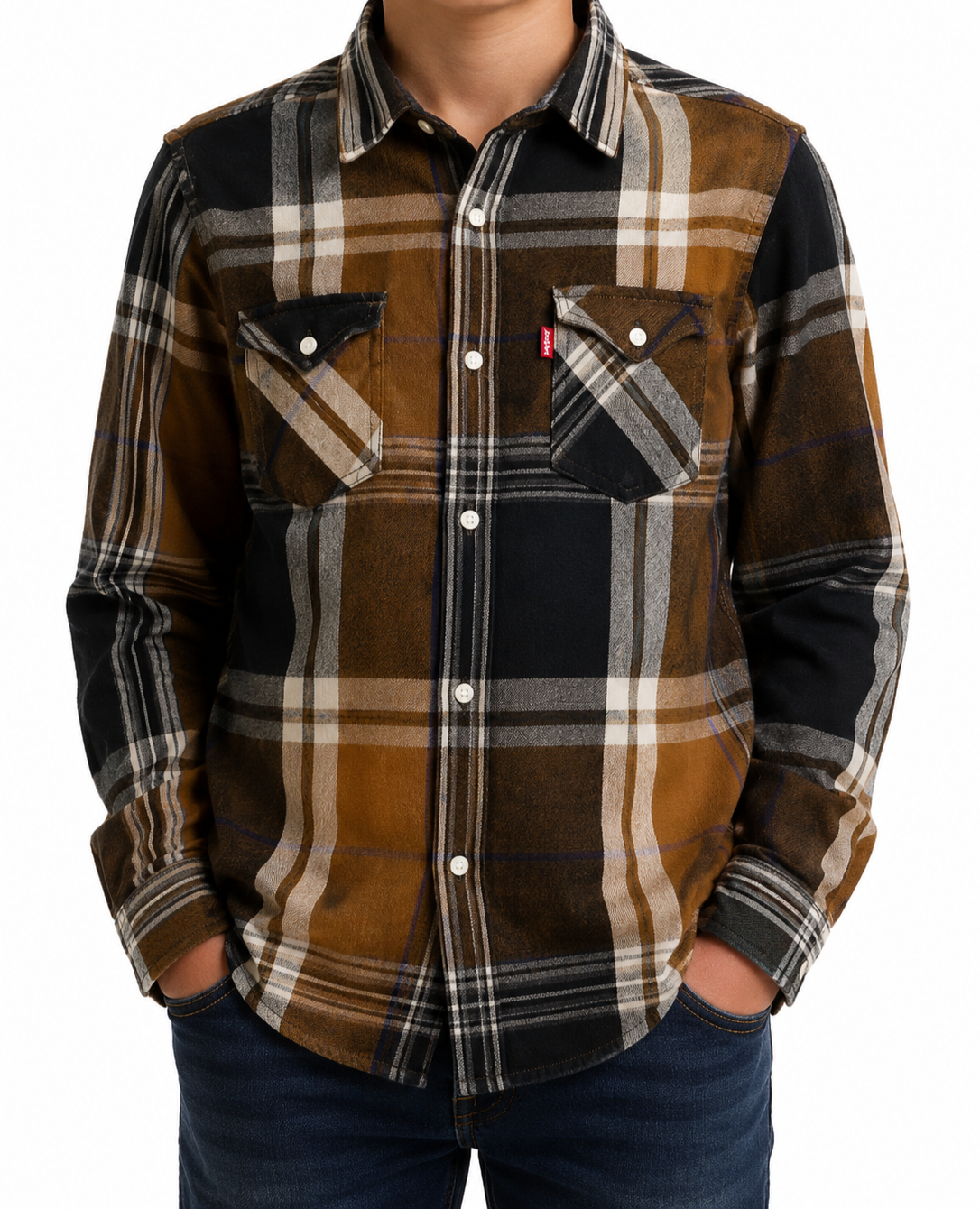 Levi's Boys Brown Shirt product image 1