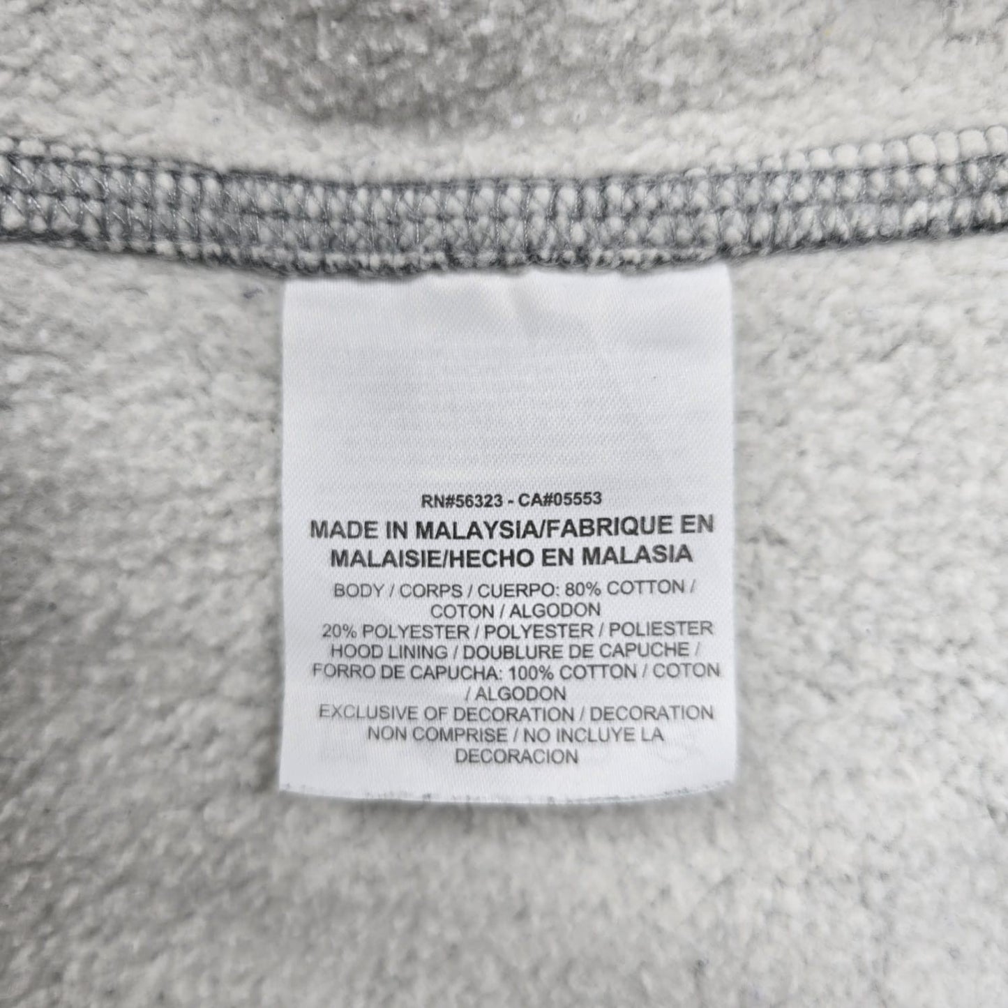 Nike Men's Patriots Heather Gray Pullover Hoodie 2XL NFL Training