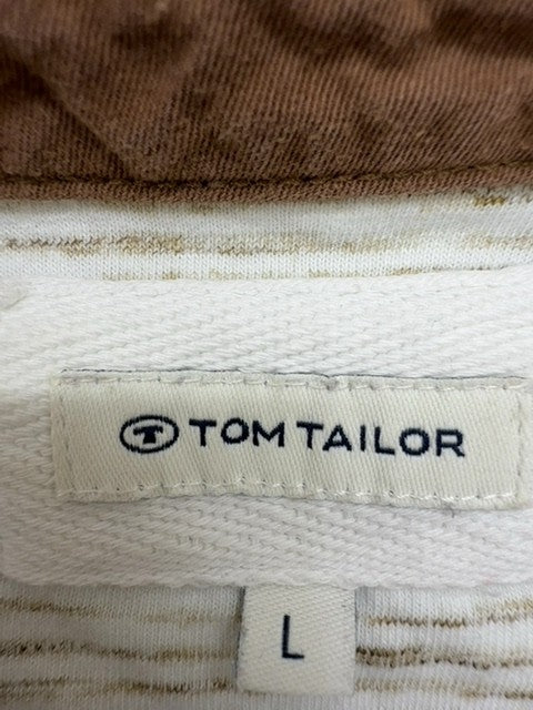 Tom Tailor Men Beige Polo Shirt size L product image 4