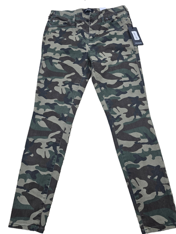 True Religion Jennie Curvy Camo Super Skinny Sz 31 NWT