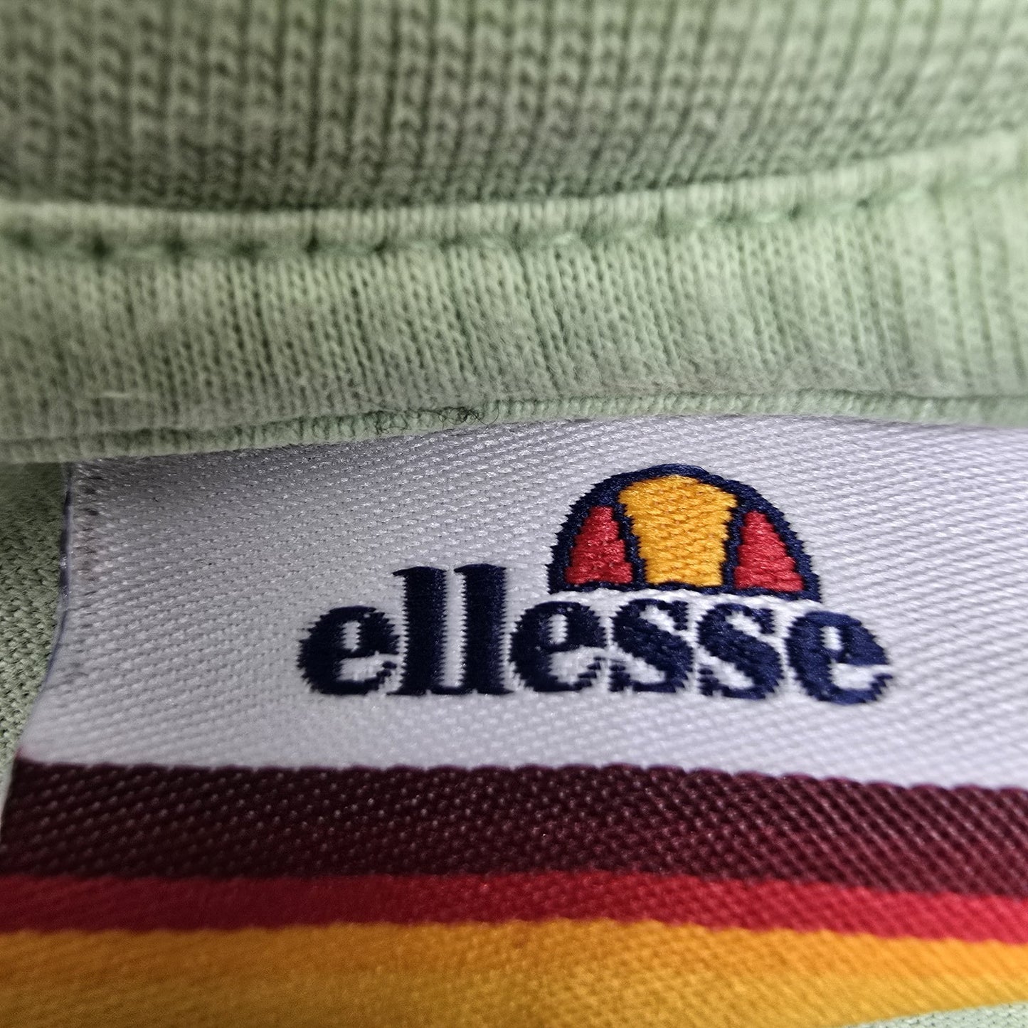 Ellesse Women's Green Logo T-Shirt Size M