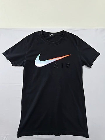 Nike Black Cotton Crewneck Short Sleeve T-Shirt Men's Size S