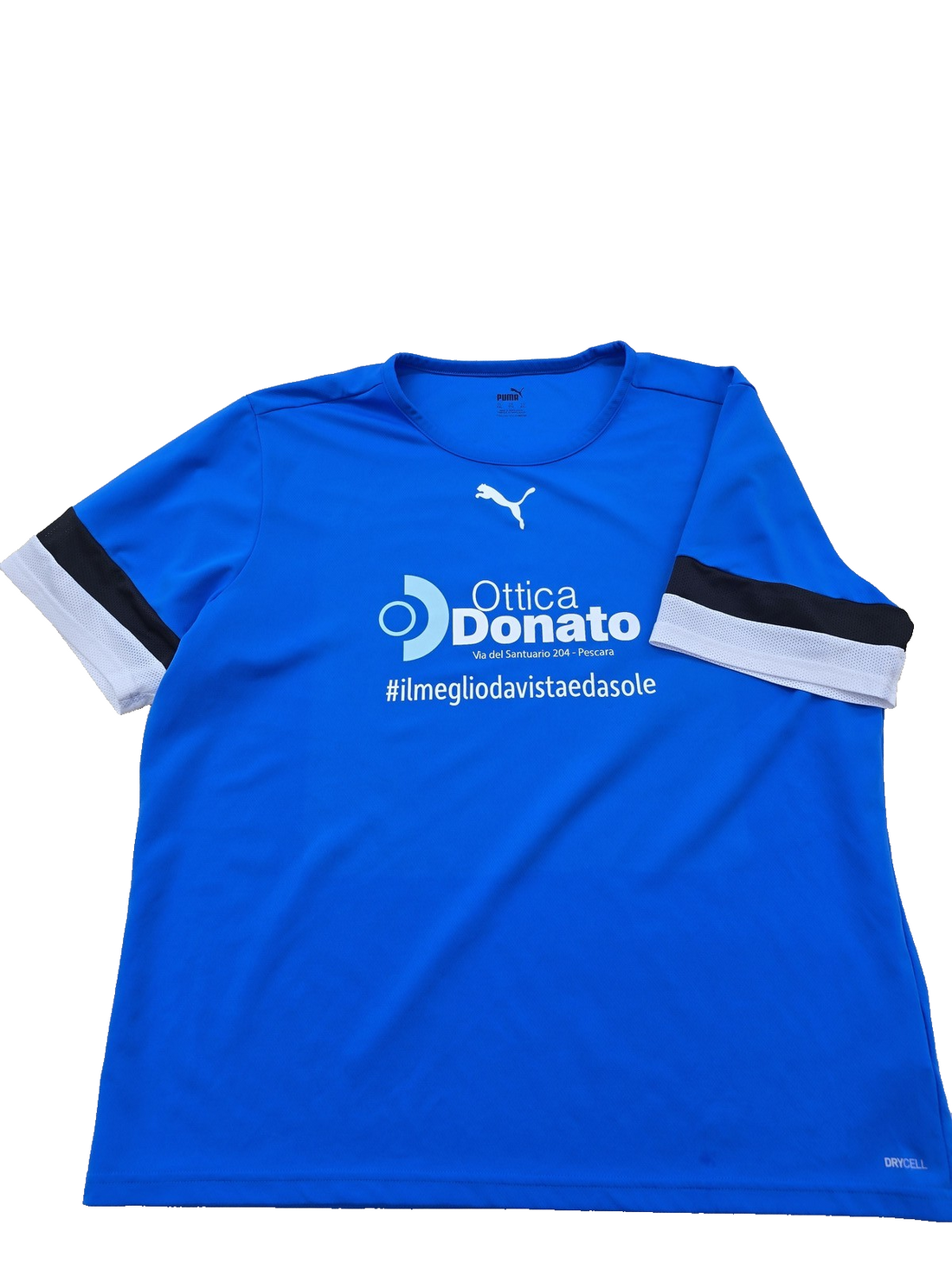 Puma Blue Soccer Jersey XL Short Sleeve Crewneck Unisex