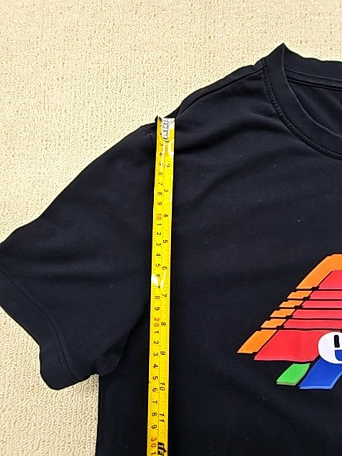 Ellesse Men's XL Black Cotton Crew Neck Short Sleeve T-Shirt