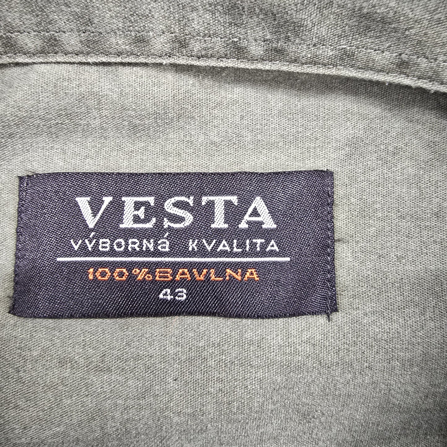 Vesta Men Green Shirt size 43 product image 3