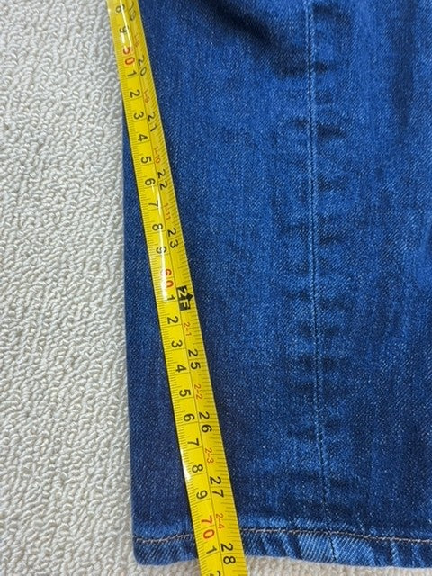 Levi's 512 Men's Blue Slim Taper Jeans Size 31 Dark Indigo Vintage