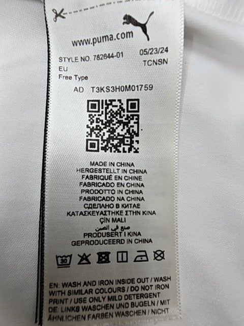Puma Germany Euro 2024 White XL Men Short Sleeve Football Jersey