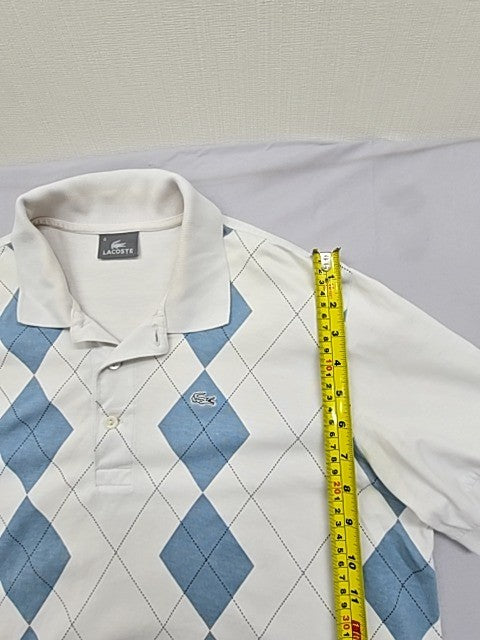 Lacoste Men White Polo Shirt size 4 product image 6