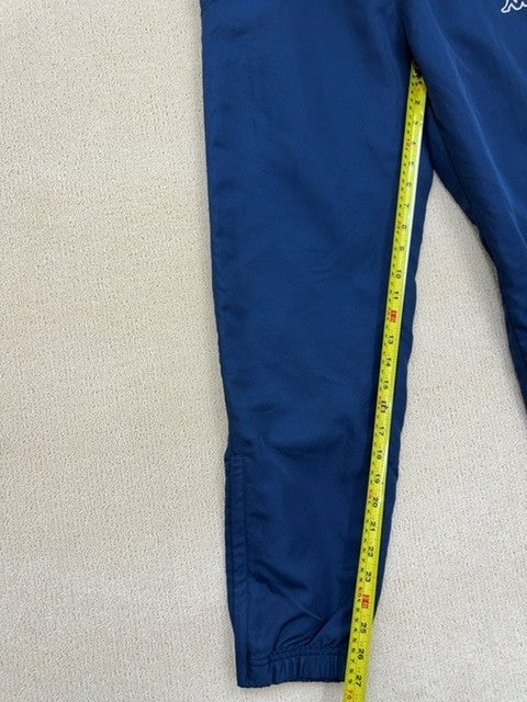 Kappa Men's Navy Blue Track Pants Small Polyester Drawstring